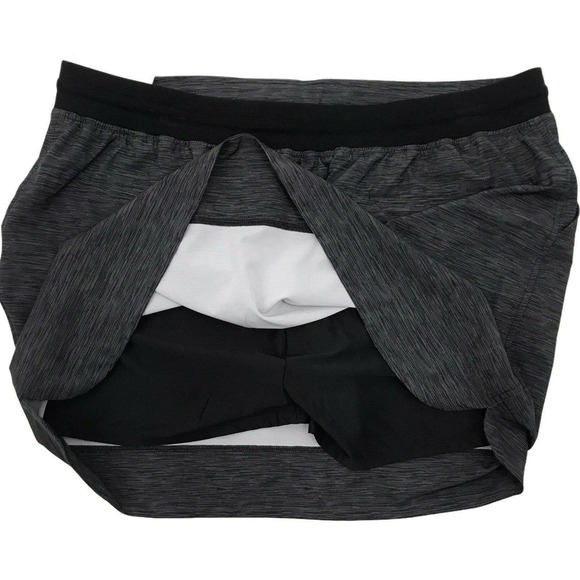 ZERO EXPOSURE WOMEN'S SIZE 2XL UV PROTECTION GRAY STRETCH FABRIC SUN SKORT - Picture 6 of 7